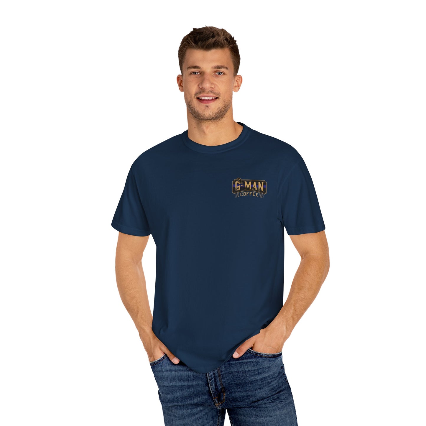 G-Man Coffee Garment-Dyed Premium T-Shirt