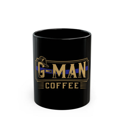 G-Man Coffee Black Mug