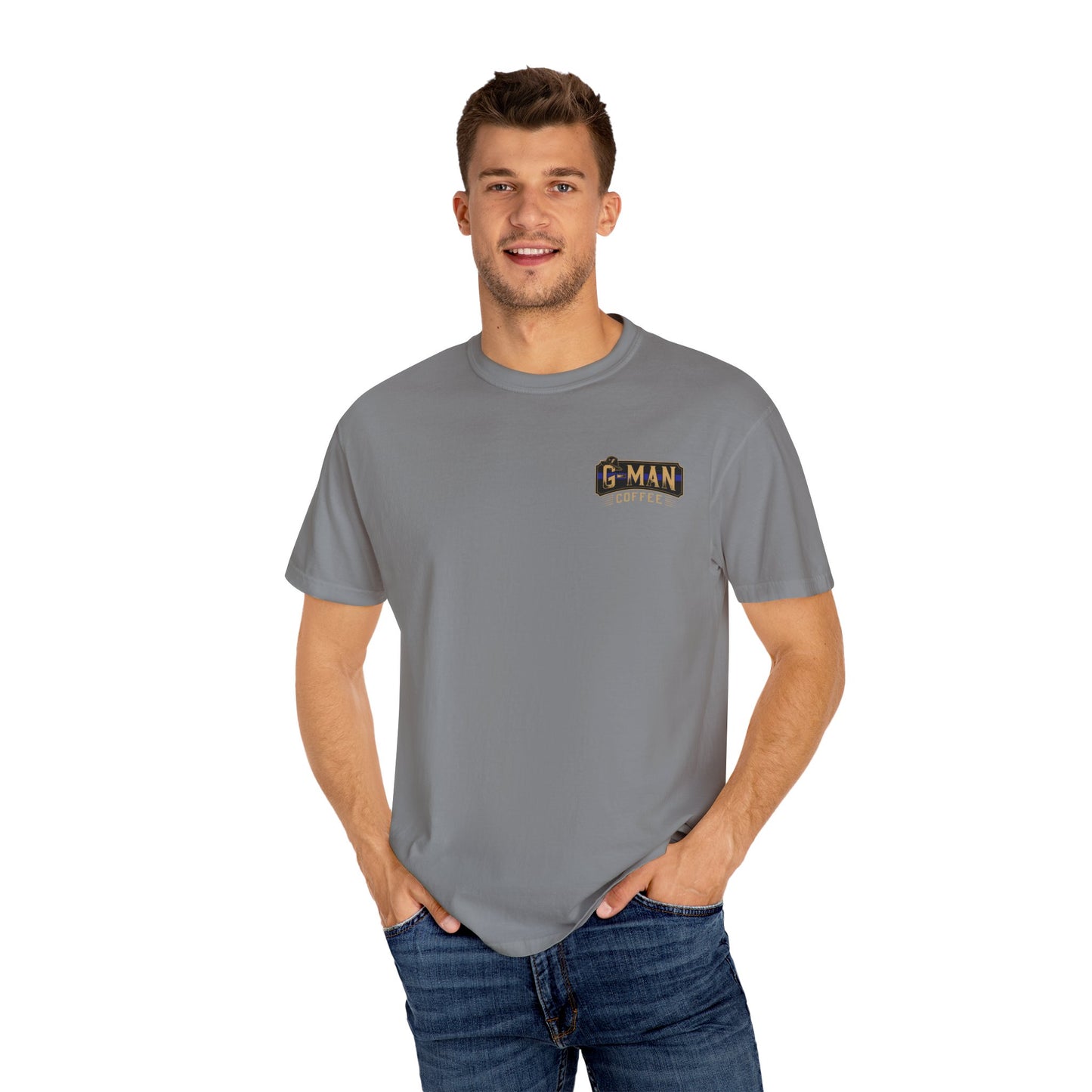 G-Man Coffee Garment-Dyed Premium T-Shirt