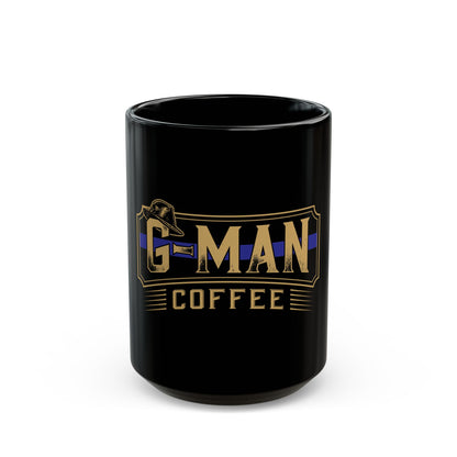 G-Man Coffee Black Mug