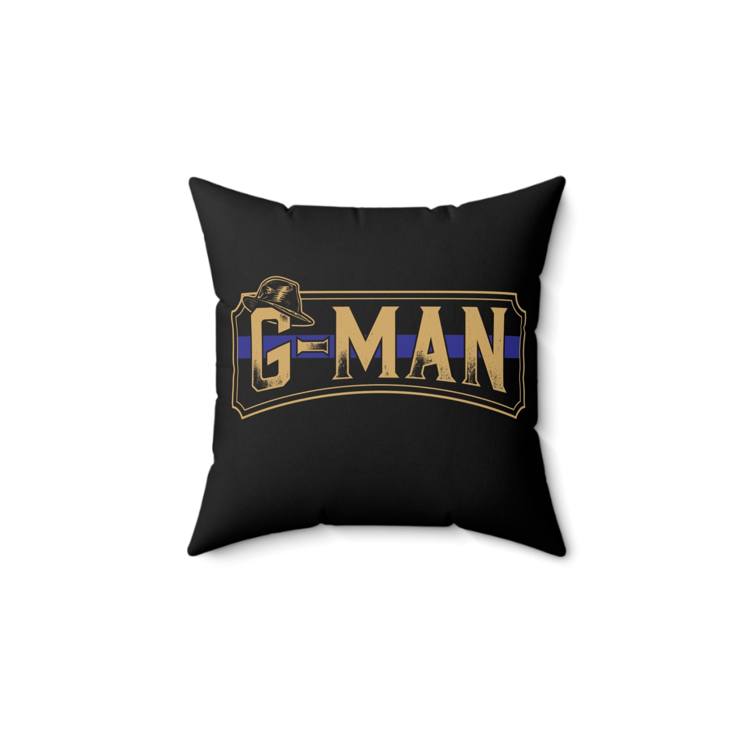 G-Man Retro Square Pillow