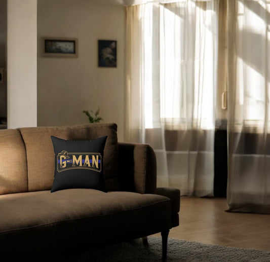 G-Man Retro Square Pillow