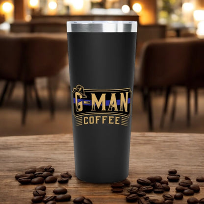 G-Man Coffee Insulated Travel Tumbler – 22oz