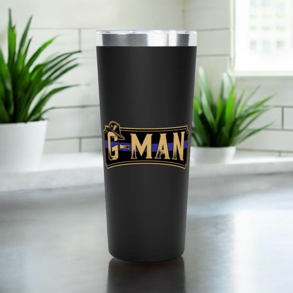 G-Man Insulated Travel Tumbler – 22oz